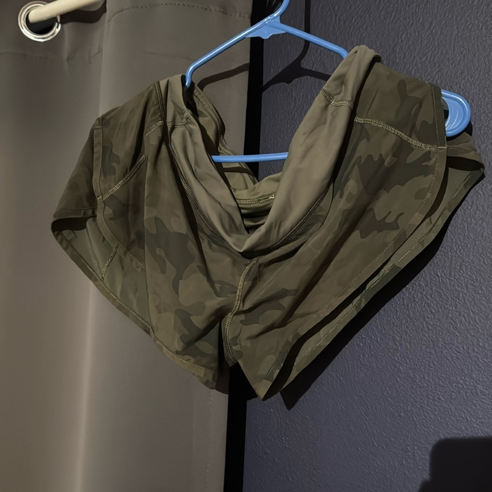 Lululemon camouflage shorts